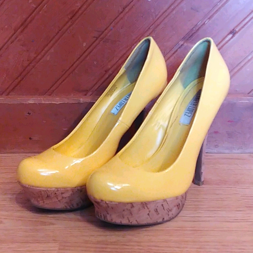 JLo Platform Heels sz 7